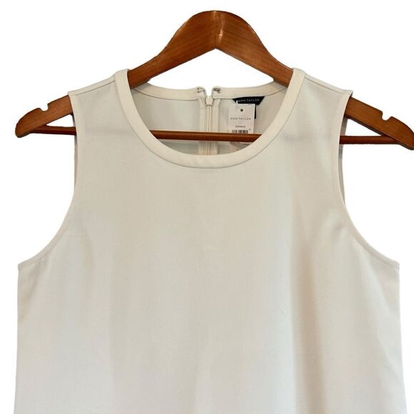 NWT! Ann Taylor off white tank top. Size xs - Picture 2 of 9